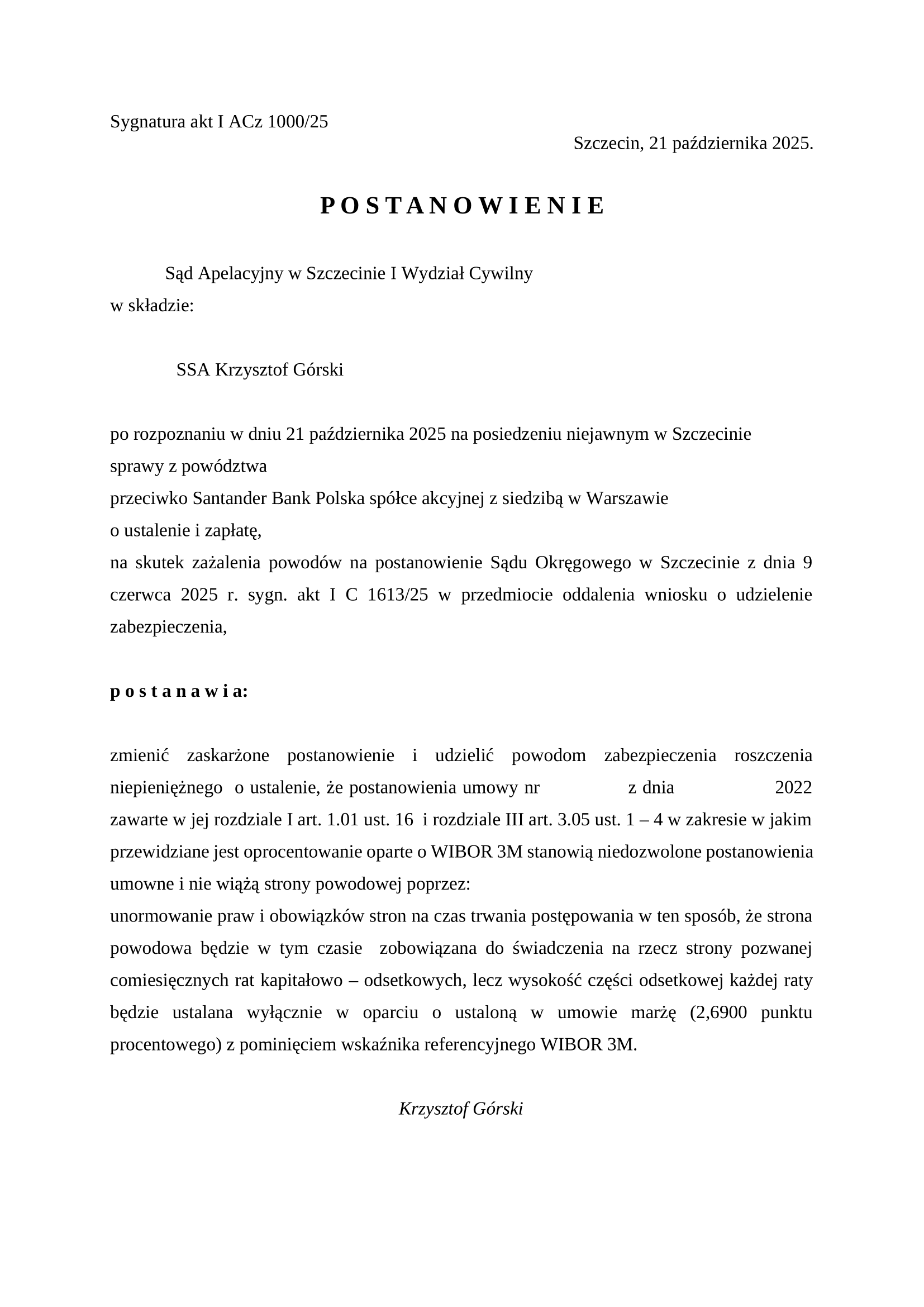 Zabezpieczenie — Zabezpieczenie nr 6